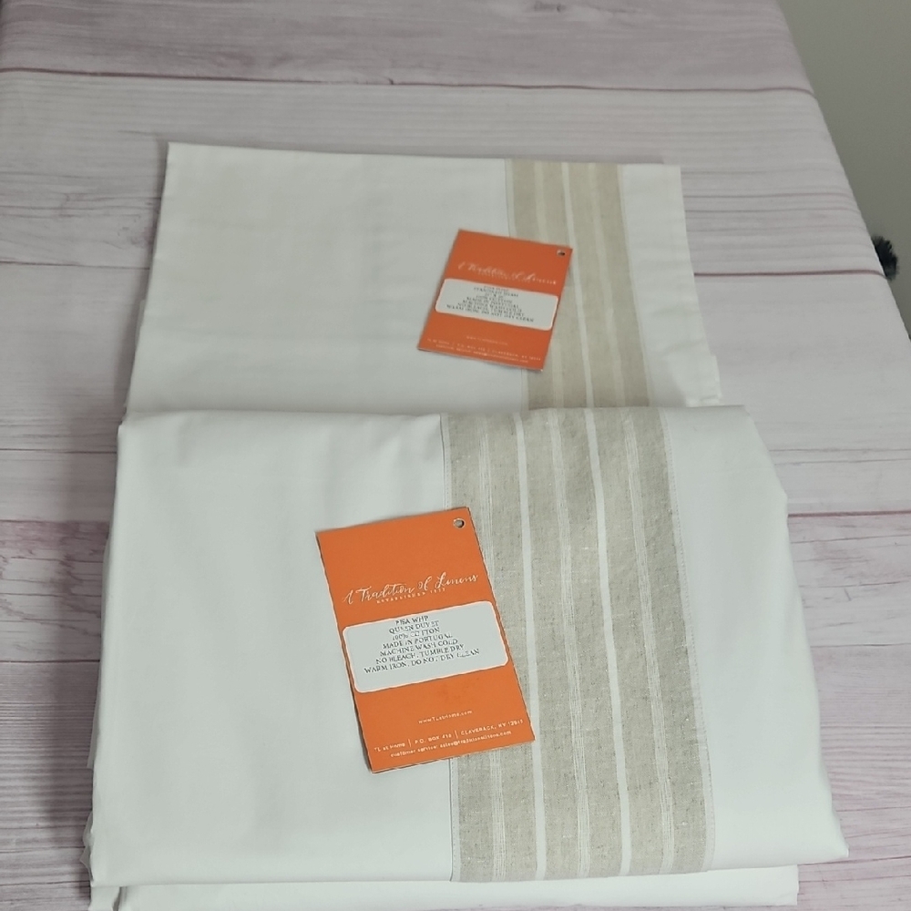 TL at Home Pisa Cotton Duvet & Sham Set